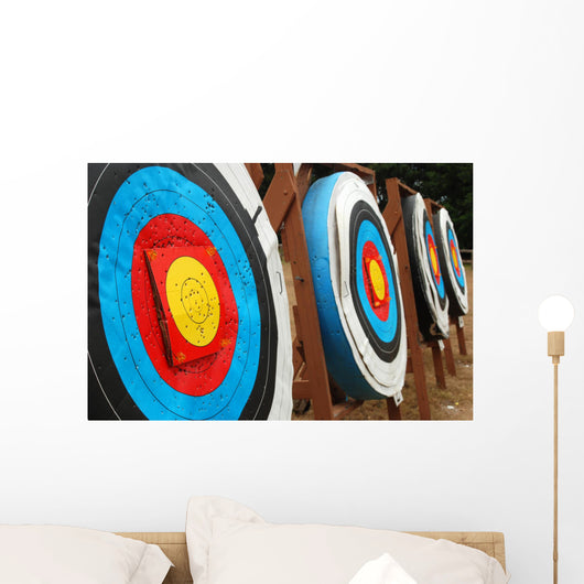Row of Targets Wall Decal