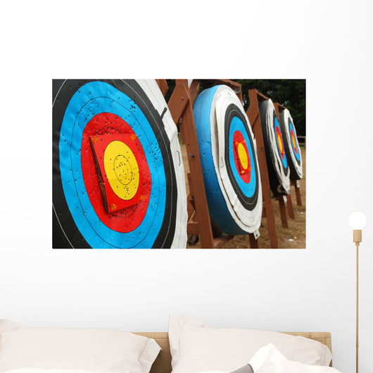 Row of Targets Wall Decal