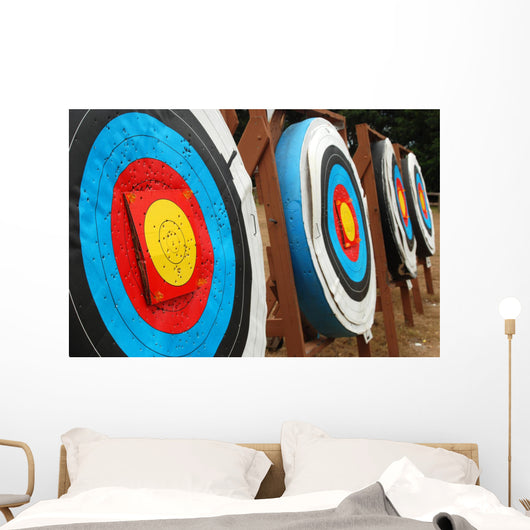 Row of Targets Wall Decal