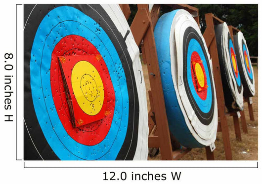 Row of Targets Wall Decal