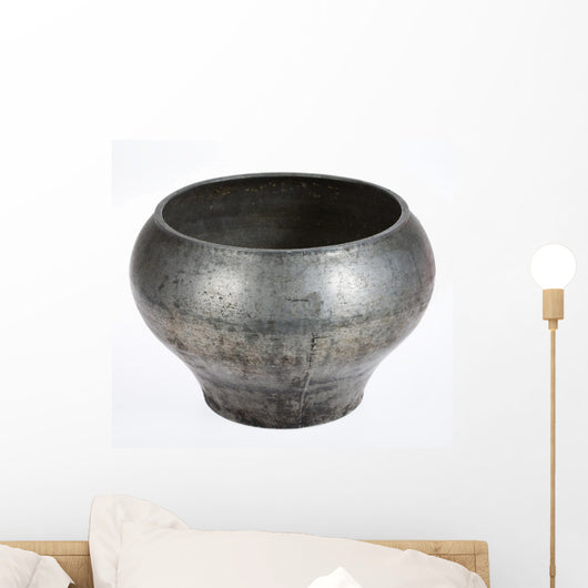 Old Cast Iron Pot Wall Decal