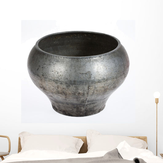 Old Cast Iron Pot Wall Decal