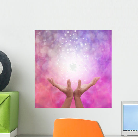 Angelic Pink Healing Energy Wall Decal