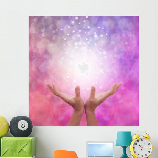 Angelic Pink Healing Energy Wall Decal