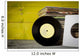 Records Stacked Wall Decal