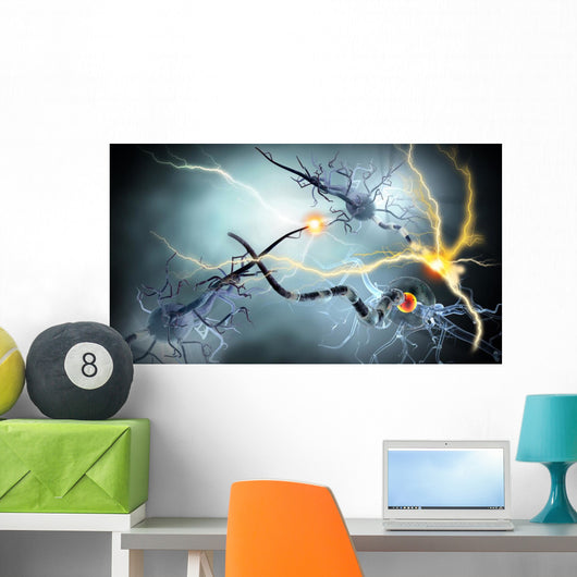 nerve cells, Neurologic Disease, tumors,brain surgery Wall Decal