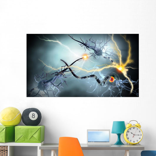 nerve cells, Neurologic Disease, tumors,brain surgery Wall Decal