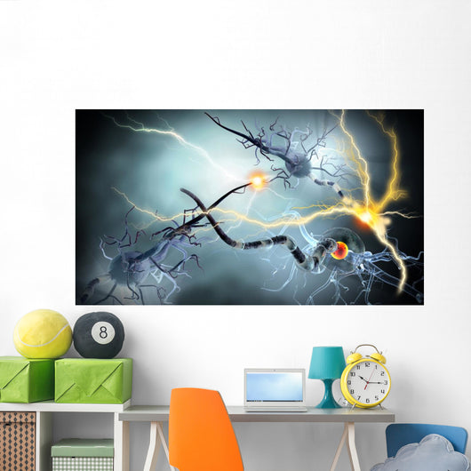nerve cells, Neurologic Disease, tumors,brain surgery Wall Decal