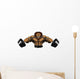 Angry lion Wall Decal