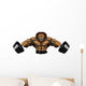 Angry lion Wall Decal