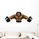 Angry lion Wall Decal