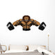 Angry lion Wall Decal