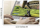 gaming on a laptop Wall Decal