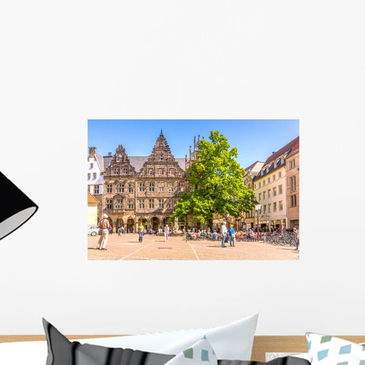 M&uuml;nster (Westfalen), Prinzipalmarkt Wall Decal