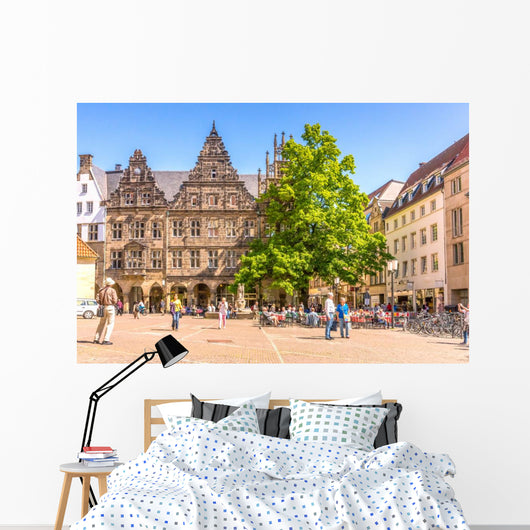M&uuml;nster (Westfalen), Prinzipalmarkt Wall Decal