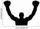 Boxer Winning Champion Wall Decal