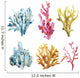Corals with shells and crabs Wall Decal