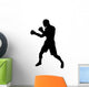 Boxer Silhouette Wall Decal