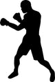 Boxer Silhouette Wall Decal