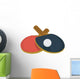 ping pong icon Wall Decal