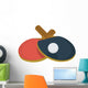 ping pong icon Wall Decal
