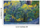 Trees On Edge Of Field In Autumn Wall Mural
