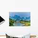 li river Guilin Yangshuo Guangxi  China Wall Decal