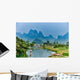 li river Guilin Yangshuo Guangxi  China Wall Decal