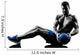 man exercising fitness weights exercises silhouette Wall Decal