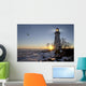 Marblehead Lighthouse Sunrise Wall Decal