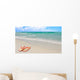 Sandals at Seashore Wall Decal