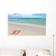 Sandals at Seashore Wall Decal
