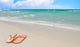 Sandals at Seashore Wall Decal