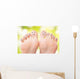 Happy Toes Feet Wall Decal