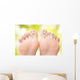Happy Toes Feet Wall Decal