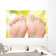 Happy Toes Feet Wall Decal