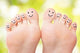 Happy Toes Feet Wall Decal