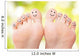 Happy Toes Feet Wall Decal
