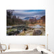 Ashness Bridge and Skiddaw in winter Wall Decal