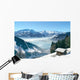 Zell am See - Panorama view Wall Decal