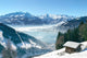 Zell am See - Panorama view Wall Decal