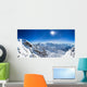View from Titlis mountain in Switzerland towards the South Wall Decal