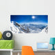 View from Titlis mountain in Switzerland towards the South Wall Decal