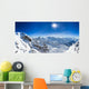 View from Titlis mountain in Switzerland towards the South Wall Decal
