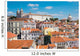 The old Alfama quarter in Lisbon, Portugal Wall Decal