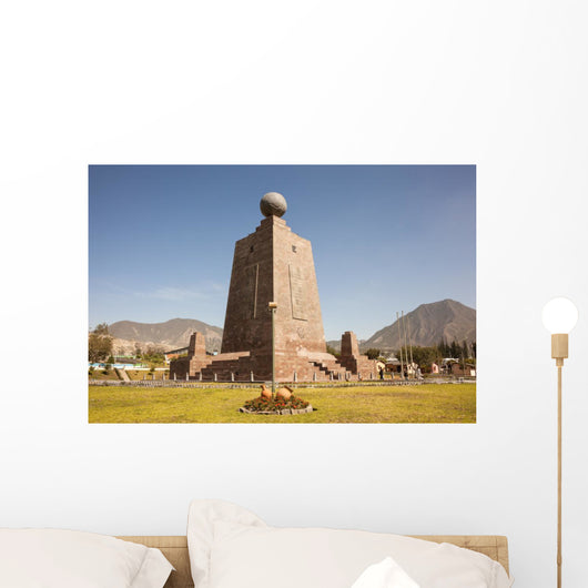 Middle of the World Wall Decal