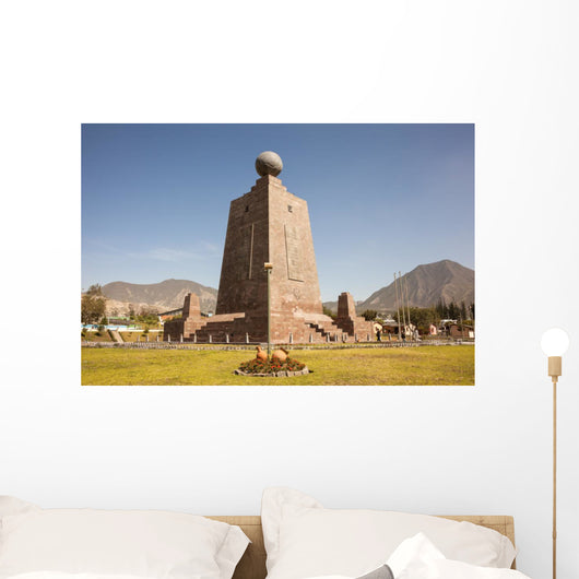 Middle of the World Wall Decal