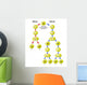 Meiosis vs Mitosis Wall Decal