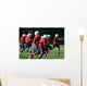 Running At Practice Wall Decal