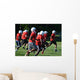 Running At Practice Wall Decal